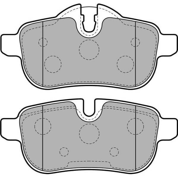 DELPHI LP2163 Fren Balata Arka Z4 E89 10- 