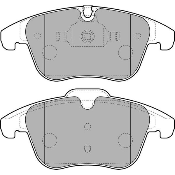 DELPHI LP2165 Fren Balatası Ön 407 04- 508 10- / C5 08- 