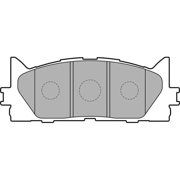 DELPHI LP2169 Fren Balatası Ön Camry 06-11 2.4 3.5