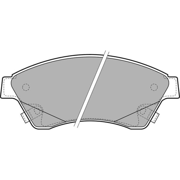 DELPHI LP2171 Fren Balatası Ön Astra J / Aveo T300 11- Cruze 09- 