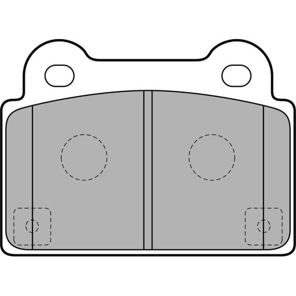 DELPHI LP2177 Fren Balatası Mitsubishi Lancer Evo X 01/08- Arka