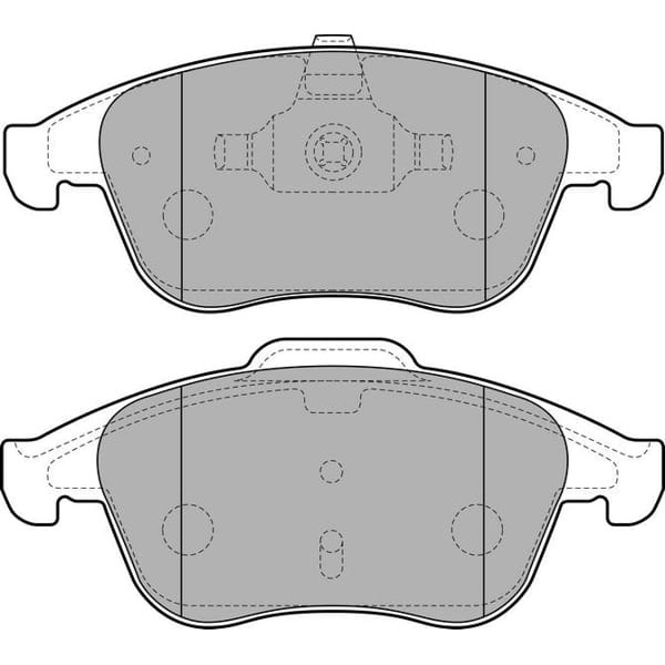 DELPHI LP2181 Fren Balatası Ön CLIO IV 13- 1.6 Rs Megane III 08- Laguna III 07- Scenic III 08- Latit 