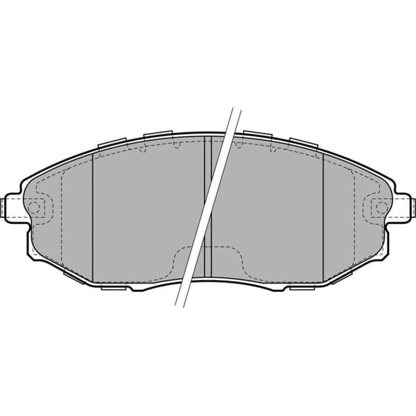 DELPHI LP2183 Fren Balatası Ön Epıca 06- 