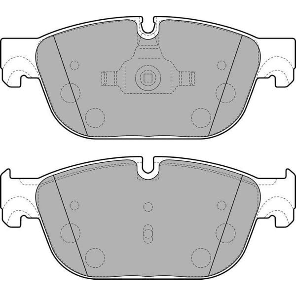 DELPHI LP2198 Fren Balatası Citroen C5 C6 / Peugeot 407 06/04- Ön 