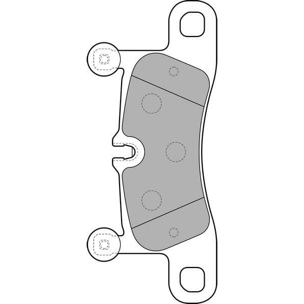 DELPHI LP2233 Fren Balatası Arka Touareg 7P 10- / 911 12- Boxster 12- Cayenne 10- 