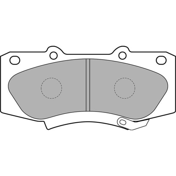 DELPHI LP2244 Fren Balatası Ön Hı-Lux Pıck-Up 07-