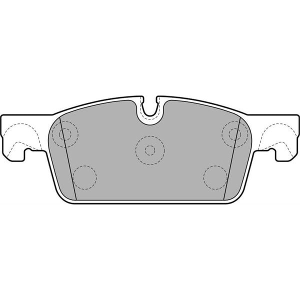 DELPHI LP2248 Fren Balatası Ön Fişli 508 10- 