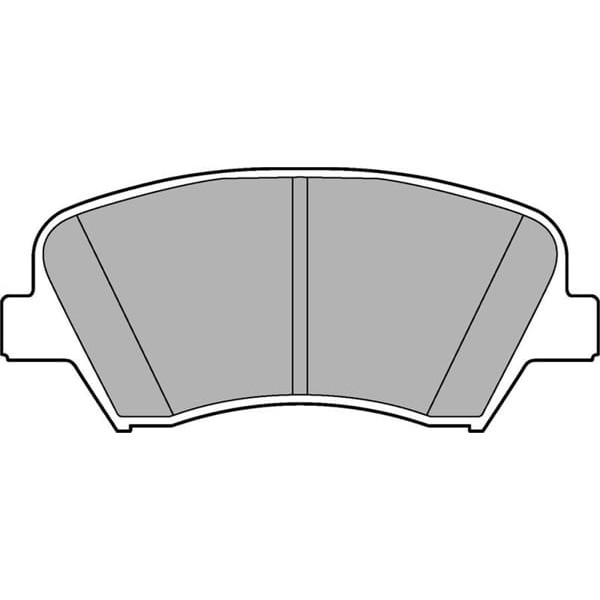 DELPHI LP2293 Ön Balata Elantra 11-15 Veloster 11- 