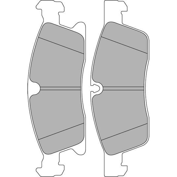 DELPHI LP2298 Fren Balatası Ön M Serisi W166 Ml250 Ml350×166 Gl Serisi Gl350Blue Tec Gl450 / Grand C 