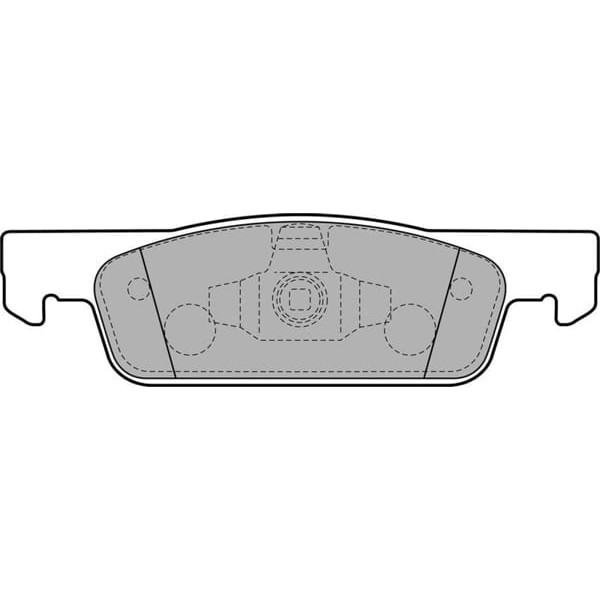 DELPHI LP2479 Fren Balatası Ön CLIO IV 13- CLIO Symbol II 08- III 12- Twingo 14- / Logan II 12- Sand 