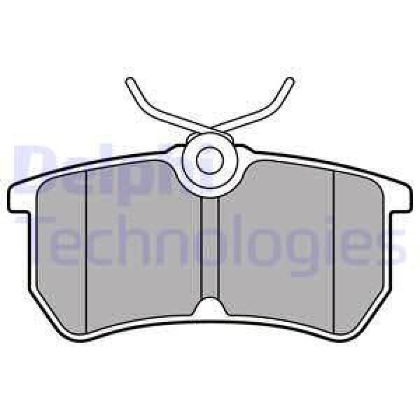 DELPHI LP2480 Fren Balatası Arka Fiesta VI 12- Focus I 98- 