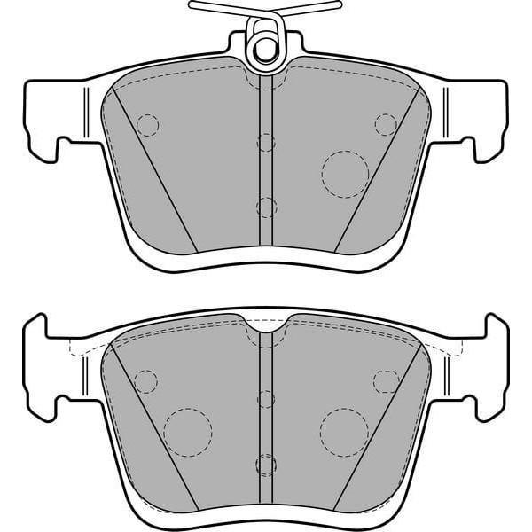 DELPHI LP2490 Fren Balatası Arka Golf Vıı 14- Passat B8 14- Tiguan II 16- Touran III 15- / A3 12- Tt 