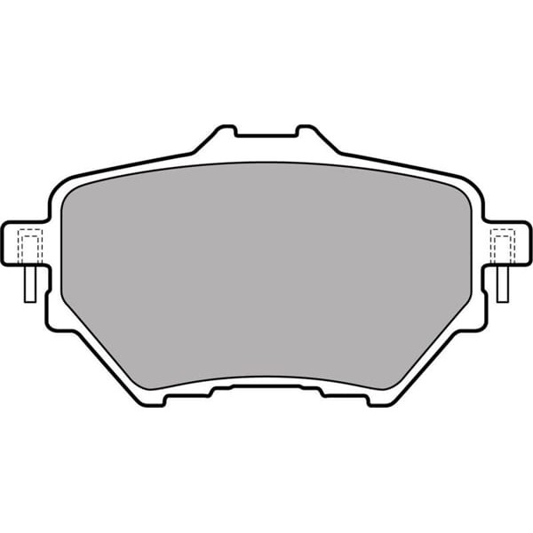 DELPHI LP2505 Fren Balatası Arka 308 13- / C4 Picasso13- 