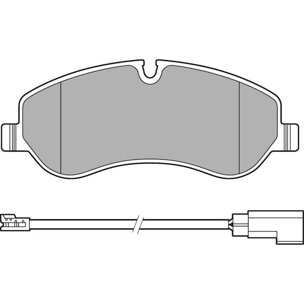 DELPHI LP2661 Fren Balatası Ön Tourneo Custom 12- 