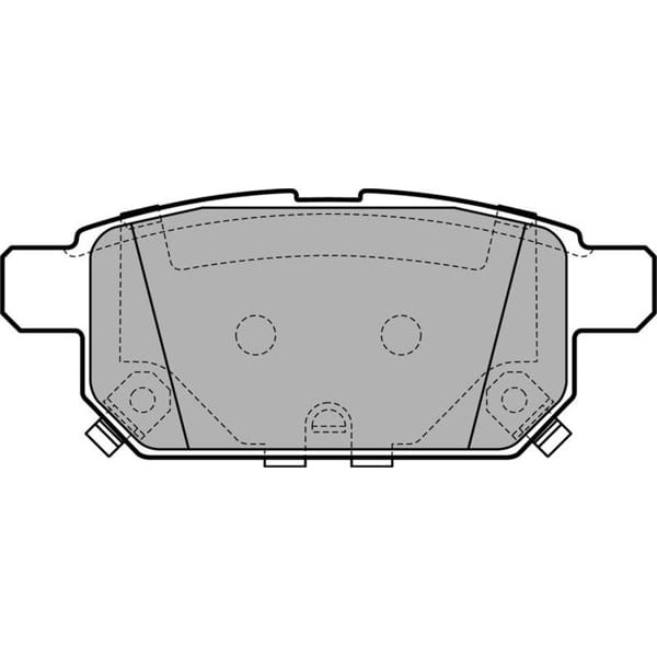 DELPHI LP2687 Fren Balatası Suzuki Swift 1.2 1.3 Ddıs 10- Arka 