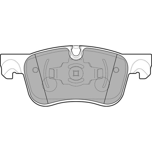 DELPHI LP2689 Fren Balatası Ön C4 Grand Picasso 13- C4 Picasso 13- 