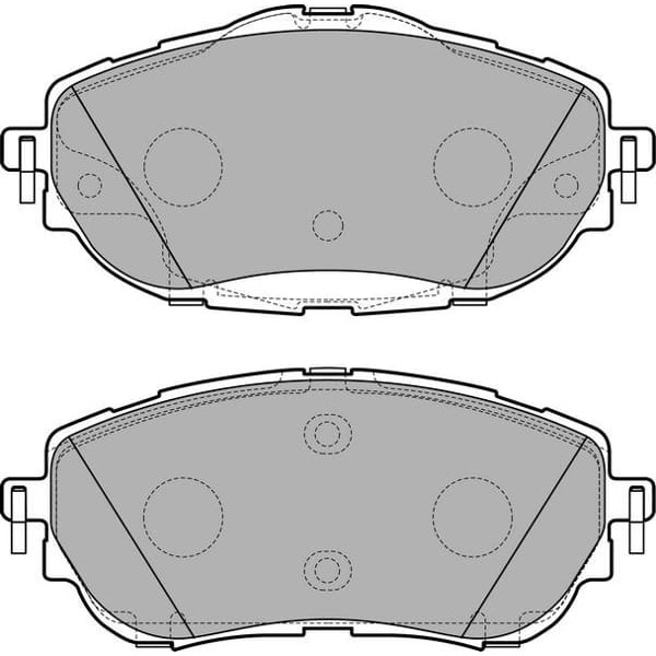 DELPHI LP2691 Fren Balatası Ön Corolla 13- Auris 12- 