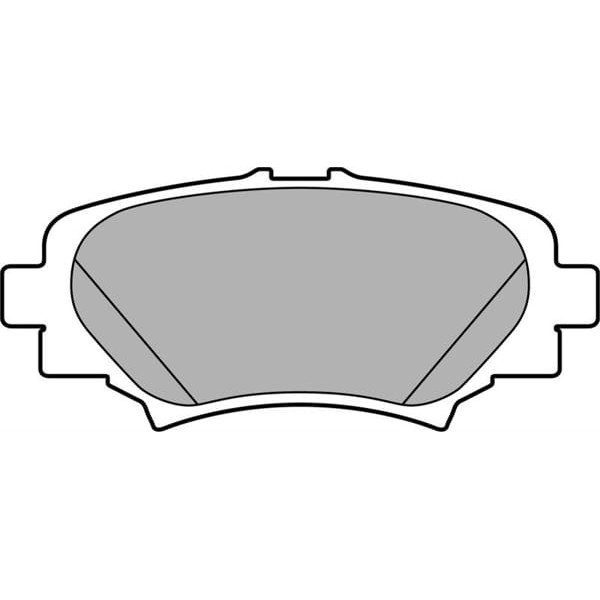 DELPHI LP2702 Fren Balatası Arka Mazda 3 14-