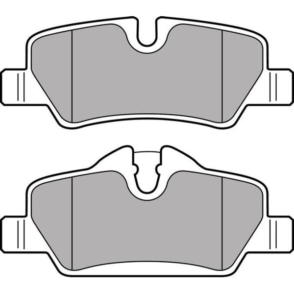 DELPHI LP2762 Fren Balatası Arka Mini F Series All Models 14 