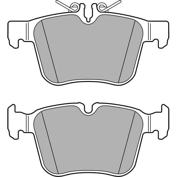 DELPHI LP2763 Fren Balatası Arka W205 C Serisi C180 C180Blue Tec C200 C200Blue Tec C220B 