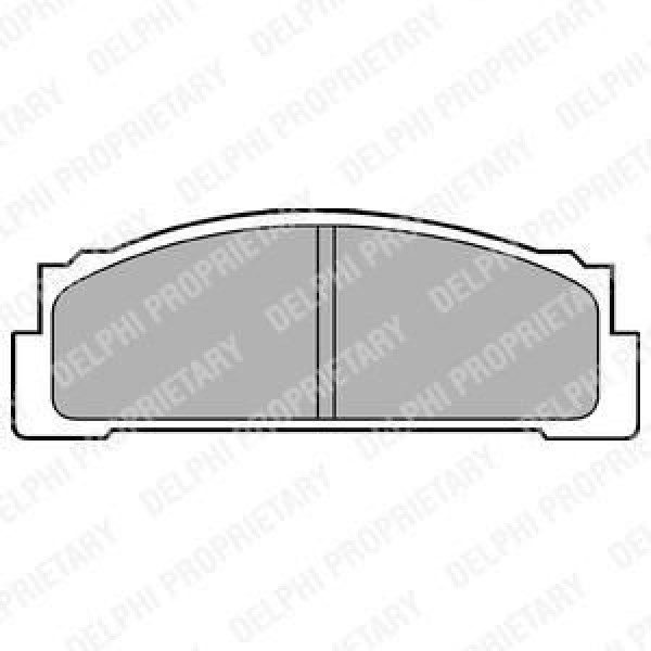DELPHI LP30 Fren Balatası Ön M124 Murat 131 Doğan Kartal Şahin