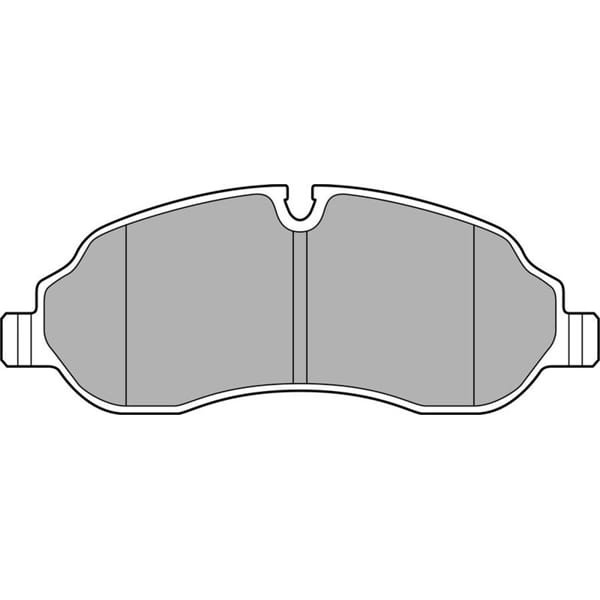 DELPHI LP3136 Fren Balatası Ön Fişli Transit 14- 2.2 TDCI Çıft Teker 17.00Mm