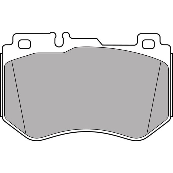 DELPHI LP3137 Fren Balatası Ön 129Mm W205 13- 