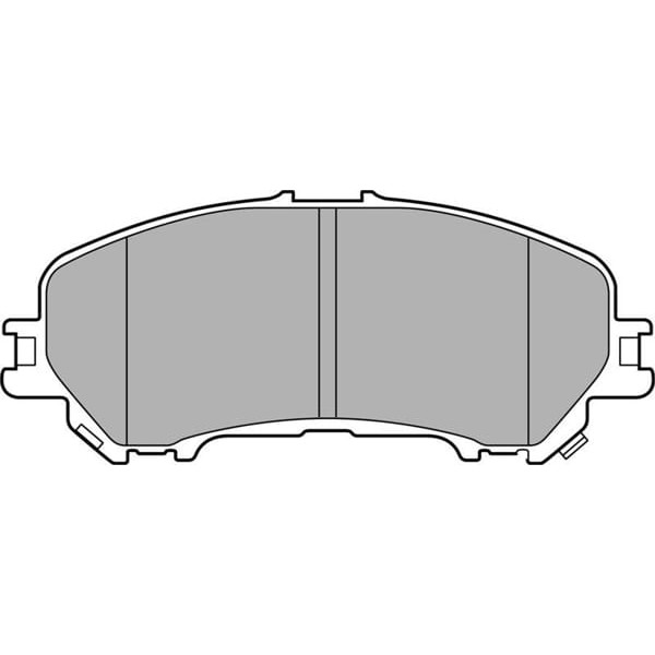 DELPHI LP3144 Fren Balatası Ön X-Traıl 14-