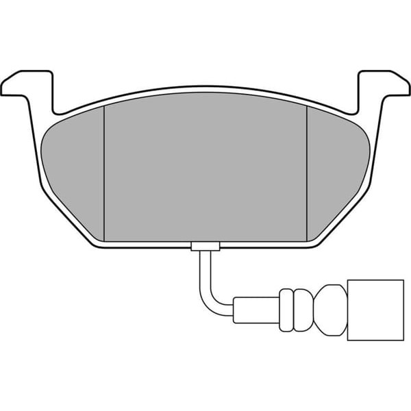 DELPHI LP3146 Fren Balatası Ön Fişli 