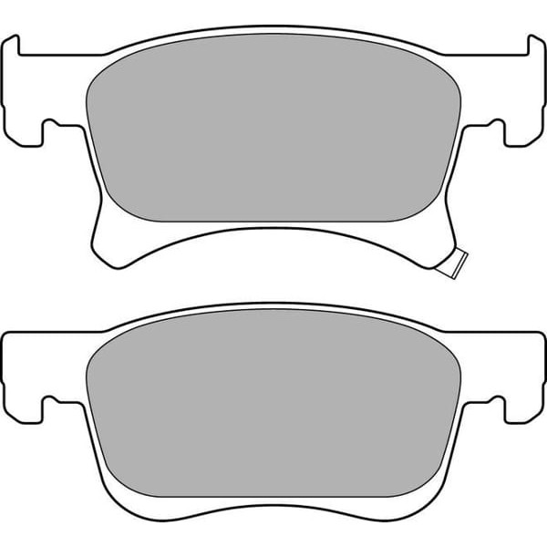 DELPHI LP3164 Fren Balatası Ön Albea 1.3 Doblo 01- Panda 03- / Corsa E 14- Corsa D 06- Adam 13- 15 J 