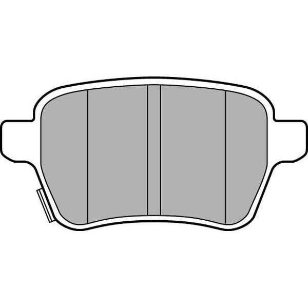 DELPHI LP3165 Fren Balatası Arka Corsa E 14- Adam 13-