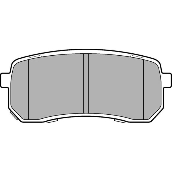 DELPHI LP3178 Balata Fren Arka Sorento 2.2 CRDI 4×4 15- 