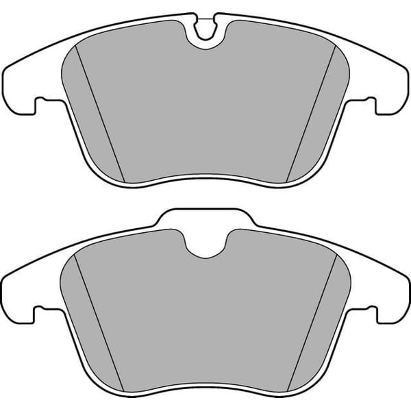 DELPHI LP3180 Ön Balata Jaguar Xe X760 2.0 2.0D Awd 3.2015 Gdb1683