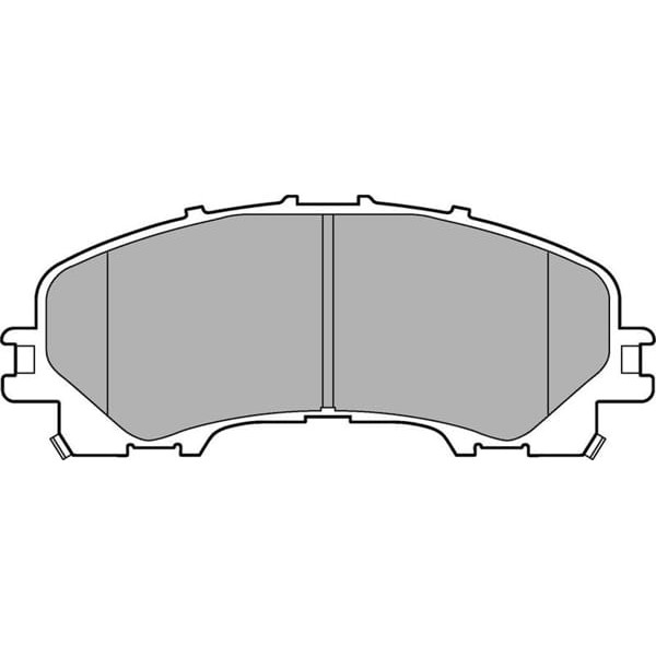 DELPHI LP3183 Fren Balatası Arka X-Traıl 14- / Qx50 13- 1.6 DCI 1.6 Dıg-T 