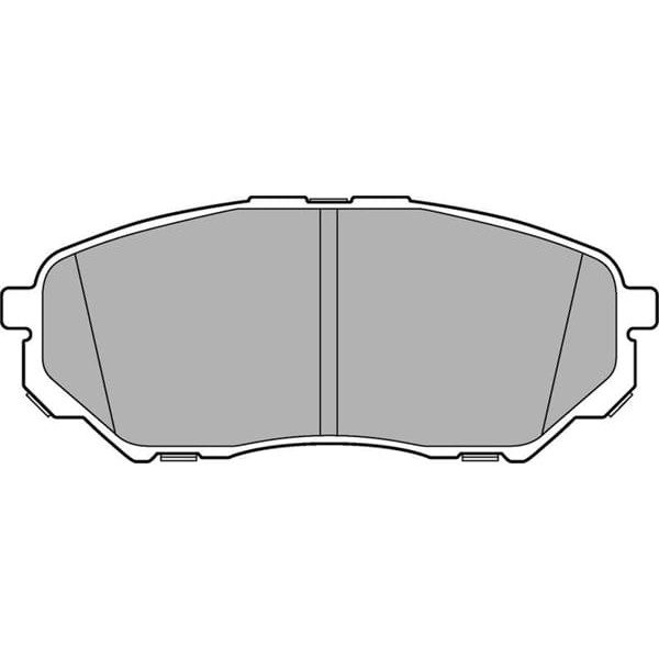 DELPHI LP3186 Balata Fren Ön Sorento 2.2 CRDI 4×4 15- 