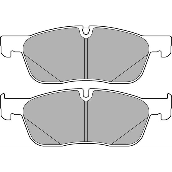DELPHI LP3188 Ön Balata Jaguar Frace Xe Xf (2015- Landrover Rangerover Velar (2017- (Cap 330 Mm İçin 