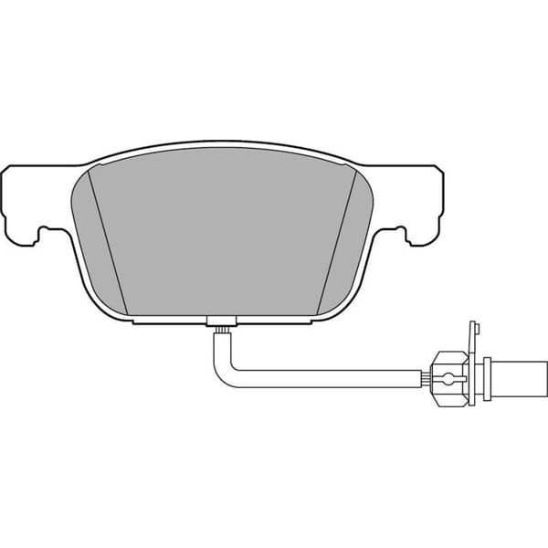 DELPHI LP3219 Fren Balatası Ön A4 2.0Tfsı 2.0TDI 15- 