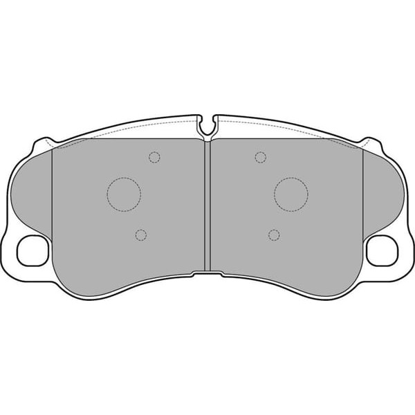 DELPHI LP3233 Fren Balatası Ön Seramık Frenlı Araçlar Icın 25631 (Porsche : 911 15-)