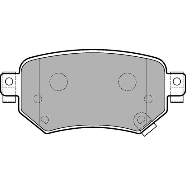 DELPHI LP3234 Fren Balatası Arka Mazda 6 07/2016 