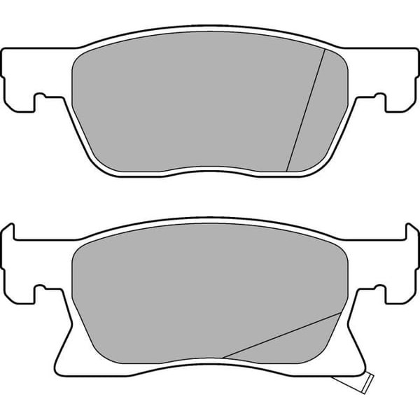 DELPHI LP3238 Fren Balatası Ön Astra J Astra J 09- Zafira C 11- Ampera 11- Mokka 13- / Orlando 10- C 