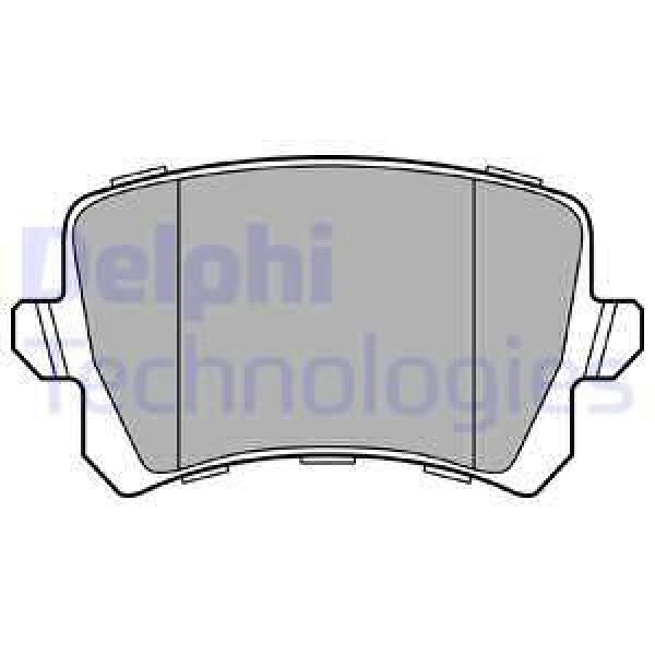 DELPHI LP3247 Fren Balatası Arka 105Mm A4 A6 Caddy III Golf V VI 10- 