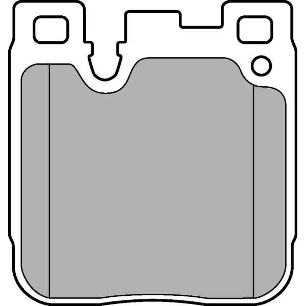 DELPHI LP3249 Fren Balatası Arka Bmw M2-M3-M4