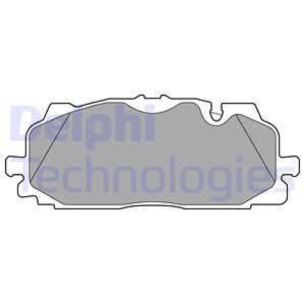 DELPHI LP3302 Fren Balata Ön A4 A5 Q7 15- Bm Fdb4967 / 2586101 