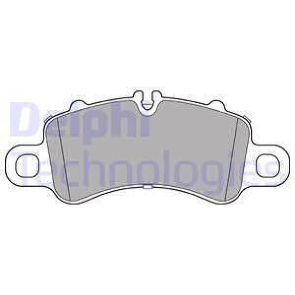 DELPHI LP3308 Fren Balatası Ön 25983 (Porsche: 911) 