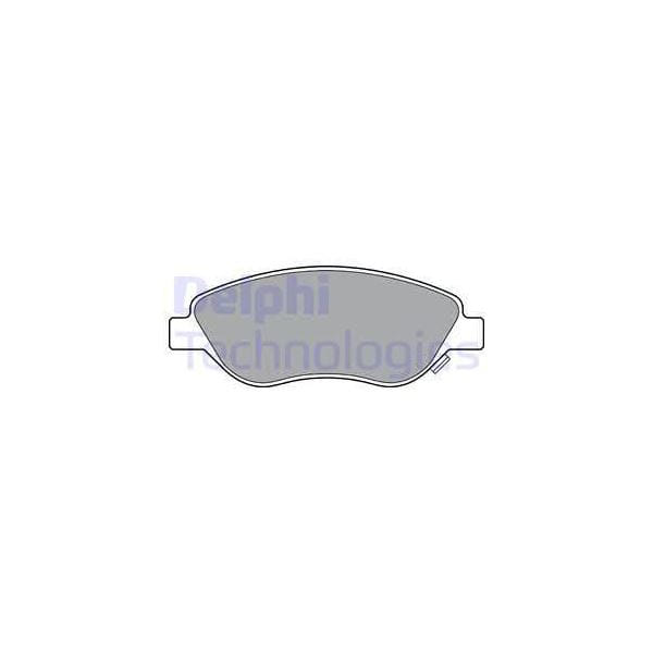 DELPHI LP3360 Ön Balata Fiat Egea 1.4-1.4 Lpg-1.6D 16-