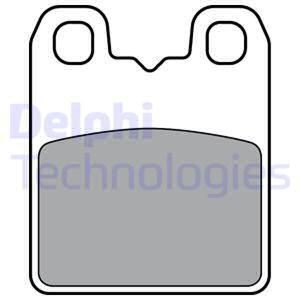 DELPHI LP3382 Fren Balatası Arka Gıulıa-Stelvıo