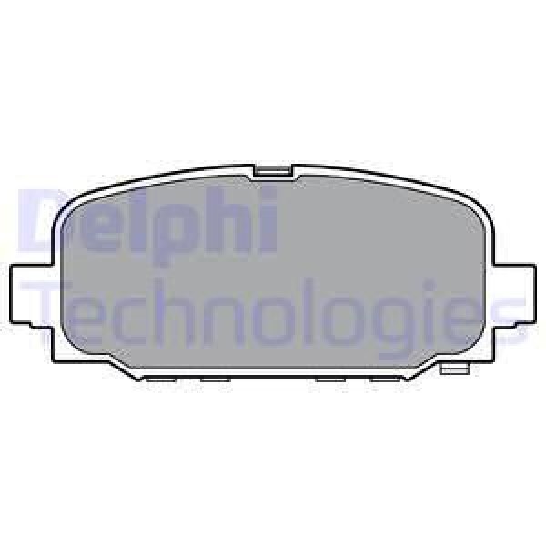 DELPHI LP3398 Fren Balatası Arka Compass