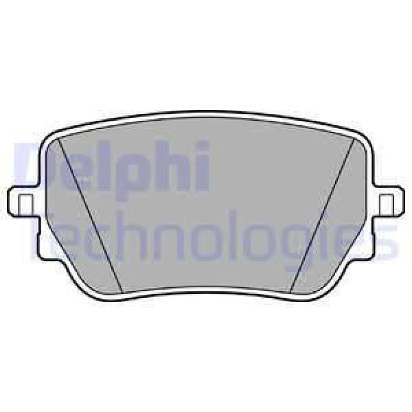 DELPHI LP3439 Fren Balatası Arkamercedesa160-A180-A200-A220-A250-B160-B180-B200 