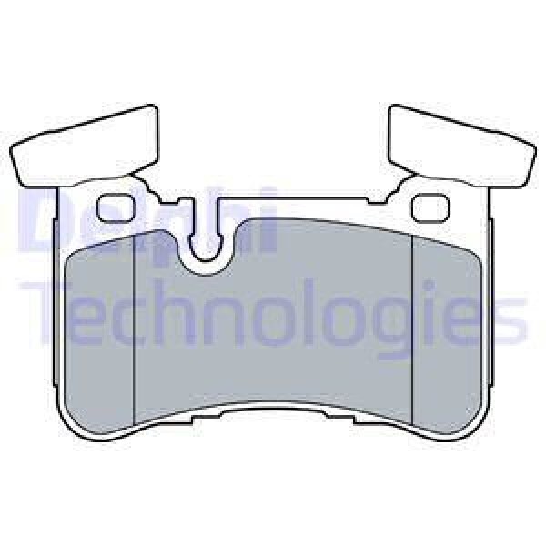 DELPHI LP3516 Fren Balatası Arkamercedesc63-Cls63-E63