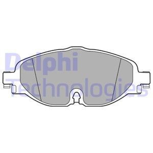 DELPHI LP3584 Fren Balatası A1-A3-Q3-Leon-Kodıaq-Octavia-Superb-Arteon-CaddyIV-Golf7-Passat-Polo-Tig
